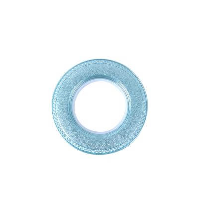 China 2022 Durable Plastic Water Ripple Plastic Grommet Curtain Ring Eyelet Minimalist Ring Plastic Curtain Rings for sale