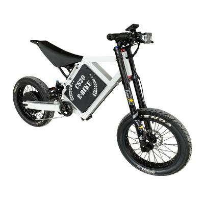 China New Style Aluminum Alloy High Power 12000w Ebike Extend 100Km 72V Electric Bike For Adult Sur ron e Bike for sale