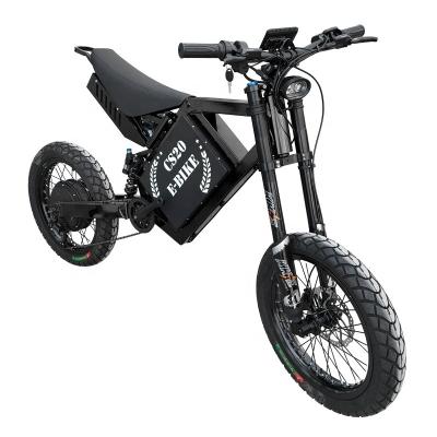 China Aluminum Alloy CS20 Enduro Ebike 5000W/8000W/12000W E Bike Battery Electric Bike High Capacity 72V Electric Bicycle for sale