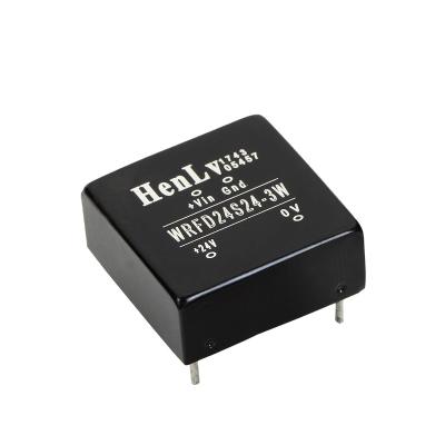 China dc to 24v dc converter 110v 110vdc to 24vdc single output WRFD110S24-5W 25.4*25.4*10.5mm for sale