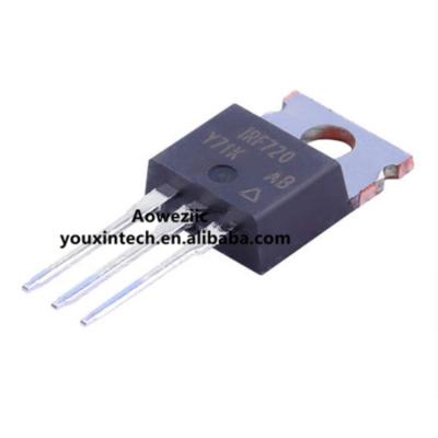 China New IRF720PBF IRF720 TO-220 original imported Aoweziic N-channel MOSFET 400V 3.3A standard transistor good spot for sale