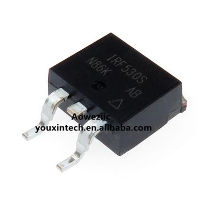 China New IRF530STRRPBF IRF530SPBF IRF530S TO-263 original imported standard transistor Aoweziic N-channel MOSFET 100V 14A good spot for sale