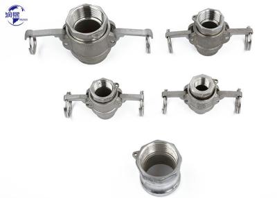 China SS316 Stahl-Aluminium-Camlock-Fittings männlich-weiblich Schnellanschluss-Kopplung zu verkaufen