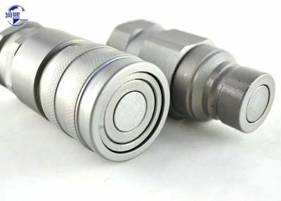 China BSP NPT Thread Stainless Steel Hydraulic Quick Connect Coupler for Tractors for sale