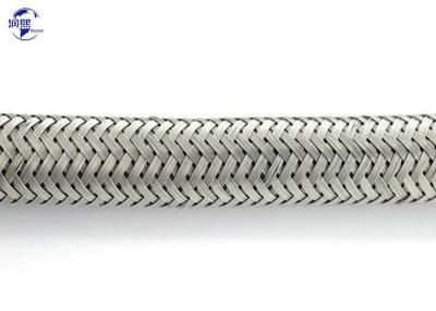 China Custom Length Water Metal Flexible Hose 304 Stainless Steel Braided Hose Pipe for sale