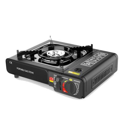 China Easily Assembled Outdoor Portable Outdoor Gas Butane Gas Household Stove Barbecue Cassette Dual Function Stove for sale