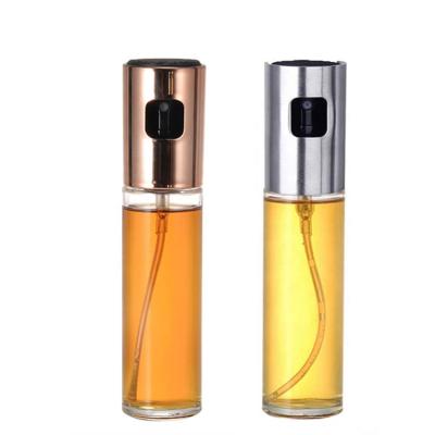 China Hot Stocked Restaurant Kitchen Accessories Cooking Tools Olive Oil Dispenser Glass Bottle Oil Sprayer For Baking for sale