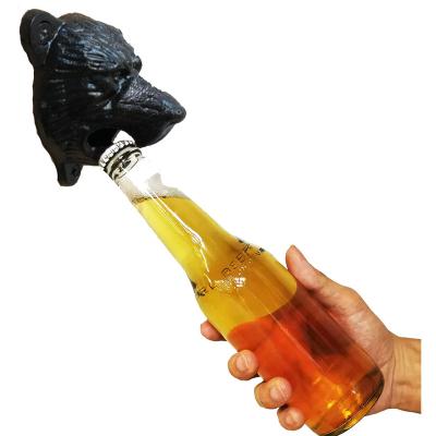 China Europe Wall Mounted Bear Head Bottle Opener, Unique Beer Gift Ideas For Him Friend Husband Grandpa, Cool Stuff Gadgets for sale