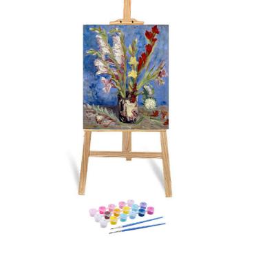 China Impressionist Flower Vase By Numbers For Adults, DIY Painting By Numbers Without View, 16x20inch for sale