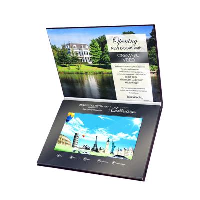 China Japan video brochure 5 inch booklet hd lcd screen components for sale