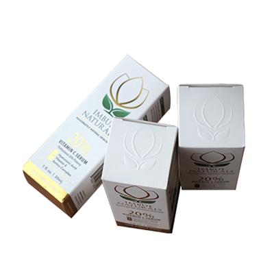 China Recycled Materials Small Packaging Box For Collection Box Cosmetic Serum for sale