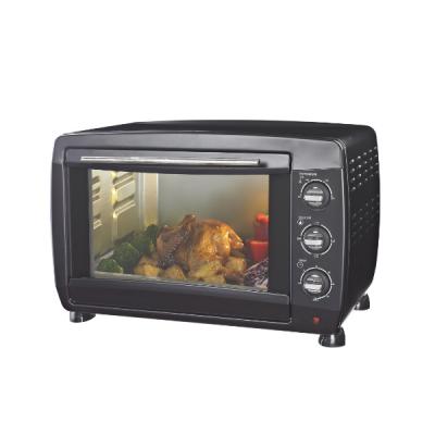 China Commercial Electric Convection Oven 45L With Double Griddle, Grill, Multiple Cooking Functions Black for sale