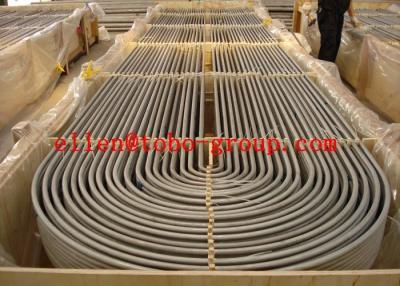 China ASME B163 B677 Stainless Steel U Bends , Stainless Exhaust Tubing for sale