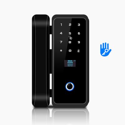 China Combination Glass Entrance Office Apartment JCSMARTS Door Smart External Digital Door Lock With Blue Tooth App TTlock for sale