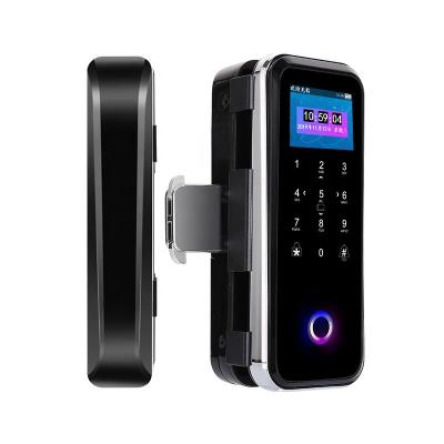 China HD Display Desktop Lock Door Access Control Smart Card Digital Fingerprint Lock with Doorbell JCBL880 for sale