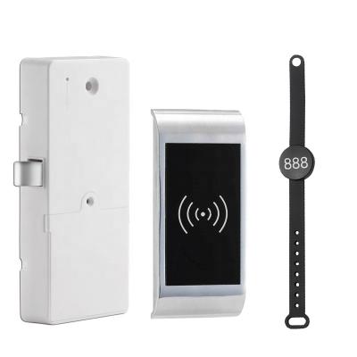 China Zinc Alloy Electronic Cabinet Lock Keyless Door Lock For Metal Suction Locker for sale