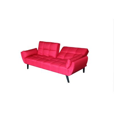 China Leisure (Height) Adjustable Futon Sofa With Folding Bed Sofa Bed With Cushion for sale