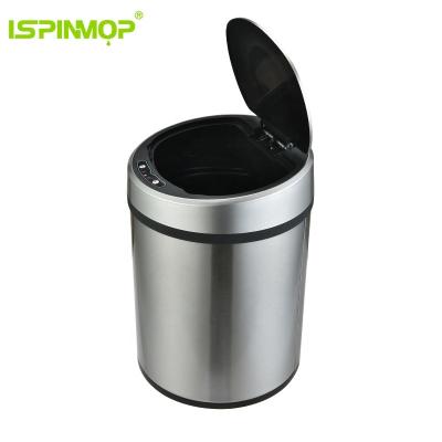 China Stainless Steel Sustainable Touchless Automatic Sensor Trash Can for sale