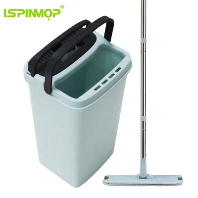 China Sustainable lazy broom with built-in broom and dust with a flat main broom cloth for sale