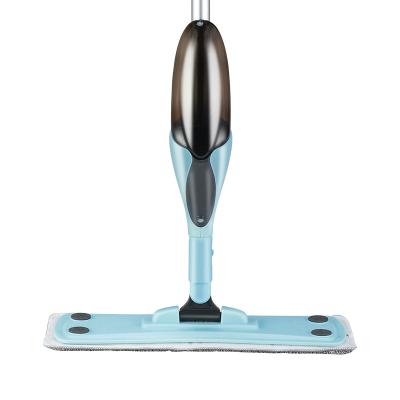 China Sustainable 2in1 Microfiber Mop Jet Cleaning Floor Microfiber Spray Mop With Healthy Stainless Steel for sale