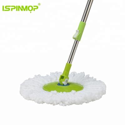 China New Cheap Viable Hand Press Reusable Wholesale Magic Stick Handle Broom Cleaning Spin Wipes Replacement Parts for sale