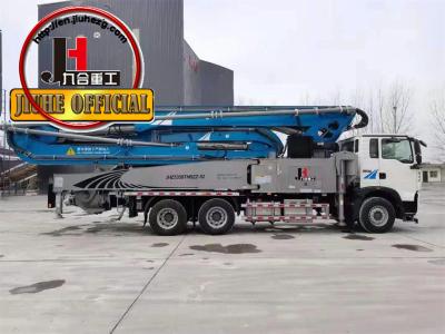 China 48m Concrete Pump Truck China JIUHE Concrete Pump Truck Mounted Machine For Constraction zu verkaufen