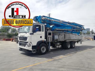 China JIUHE 52m Betonpumpen Maschine Lkw-montierte Betonpumpen Lkw 30m 38m 48m 52m 56m 58m 62m 70m zu verkaufen