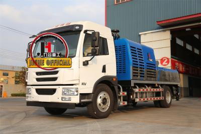 China JIUHE HBC100 LKW-montierte Betonleitung Pumpe zum Verkauf zu verkaufen