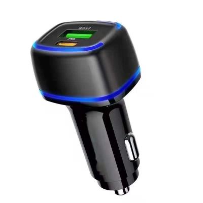 China Mobile Phone Tablet MP3 GPS New Arrival 12v/1.5a PD Adapter Car Charger Quick Dual Access Type c 36w for sale