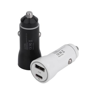 China MP3/MP4 Player PD 18W+2.4A Port Portable Car Mobile Charger Fast Charging Lead For iPhone 13 for sale