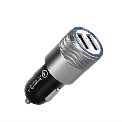 China Wholesale Car Fast Charger Dual USB Car Charging Charger For iPhone/Android Phone for sale