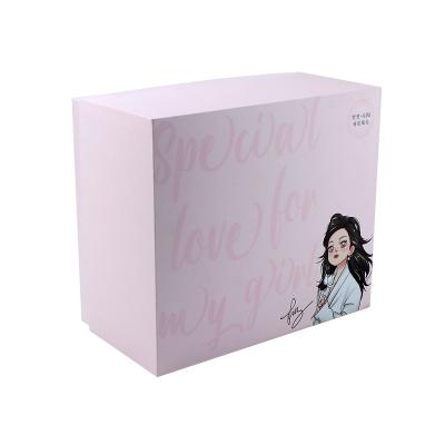 China Recyclable Single Lid And Base Box Cosmetic Packaging Gift Box for sale