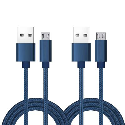 China Nylon Braided Ultra-Fast Charging Micro USB Data Cable For Android Phone And Other Devices for sale