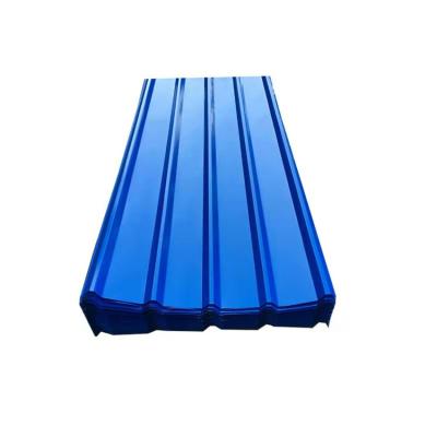 China Hard Color Coated Corrugated Steel Plate Galvanized Color Coated Corrugated Board for sale