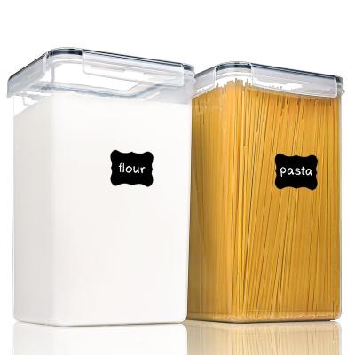 China Special Insect Proof For Rice Grain Large Capacity PP Transparent Insect Proof Moisture Proof Sealed Storage Kitchen Storage for sale