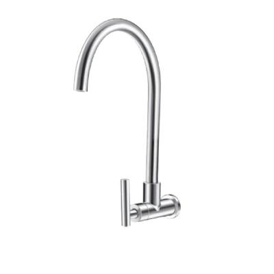 China Single Lever Kitchen Faucets Single Cold Tap With Ceramic Cartridge for sale