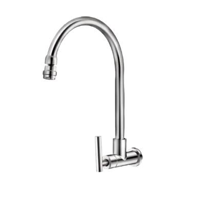 China Deck Mounted Cold Water Faucet Stainless Steel Mixer Taps for Bathroom for sale