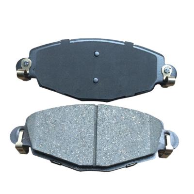 China KREAD Car Brake System Factory Sales D1703 Factory Direct Semi-metal Fiber Brake Parts Car Ceramic Brake Pads for sale