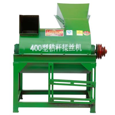 China Poultry Farm Rubbing Strip Silk Grass Agriculture Popular High Quality Chaff Cutter Straw Kneading Chopping Machine for sale