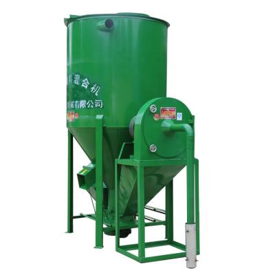 China Aquaculture and animal production animal feed and mixer feed grinder mixer grinder machine for fish feed for sale