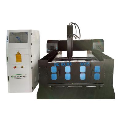 China 9015 1325 CNC Router 3d Stone Industrial Stone Carving Carving Machine For Marble Granite for sale