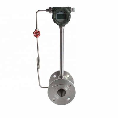 China SS worldwide use vortex steam, compressed air gas flow meter for sale