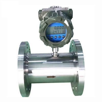 China High Performance 304 SS and Standard Oil Fuel Flow Meter Oil Fuel Flow Meter Oil Turbine Digital Flow Meter for sale