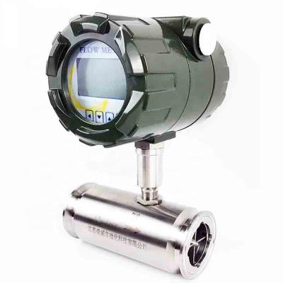 China 304 SS Fuel Turbine Diesel Flow Meter for sale