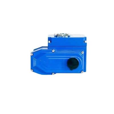 China JC Series 220VAC 24VDC 4-20 mA Quarter Turn Butterfly Valve Rotary Electric Actuator For Gas DN15-DN600 for sale