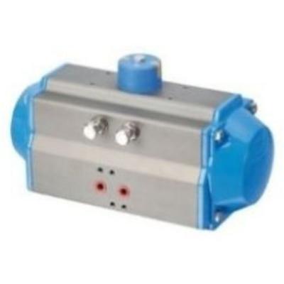 China Diesel Oil Water To Series 90 Degree Rotary Double Acting Ball Valve Pneumatic Actuator for sale