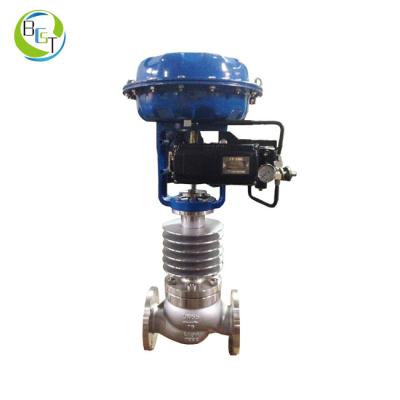 China General Pneumatic Pressure Control Two Way Valve With Positioner for sale