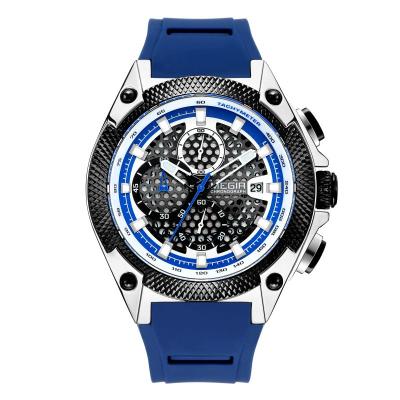 China 2019 megir automatic date relojes de mujer watches men watch chronograph wrist watches watch man watch for sale