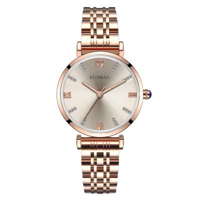 China Casual Watch Damen Uhren Simple Quartz Wrist Metal Hour Ladies Fashion Baratos de Reloj de mujer Water Resistant Watch Feminine Women Watches for sale