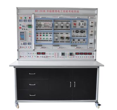 China BR-203B Intermediate Maintenance Electrician and Proficiency Training Equipment for sale